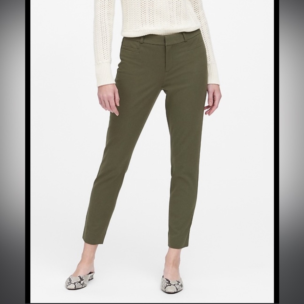 Size 4 Sloan green pant